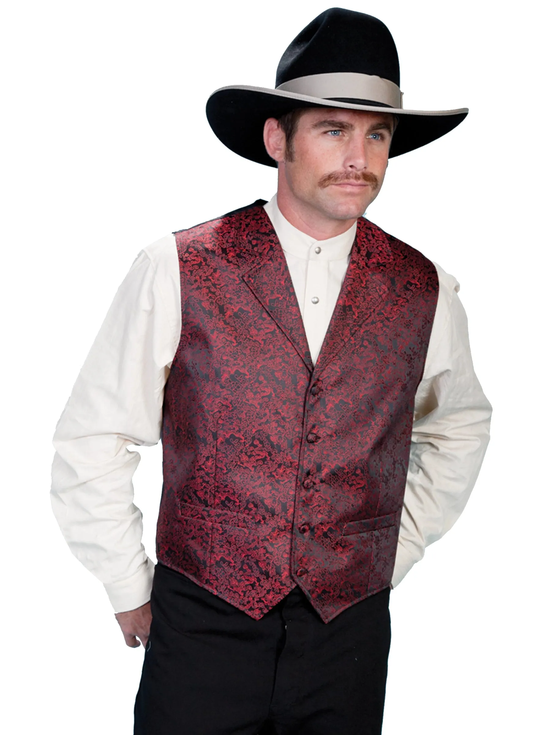 Scully Flint (RW145) – Men's Vest (Closeout) sold by Hat Country product image thumbnail 2