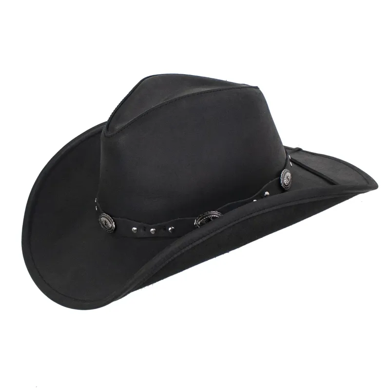 Peter Grimm Bartlett - Leather Cowboy Hat sold by Hat Country