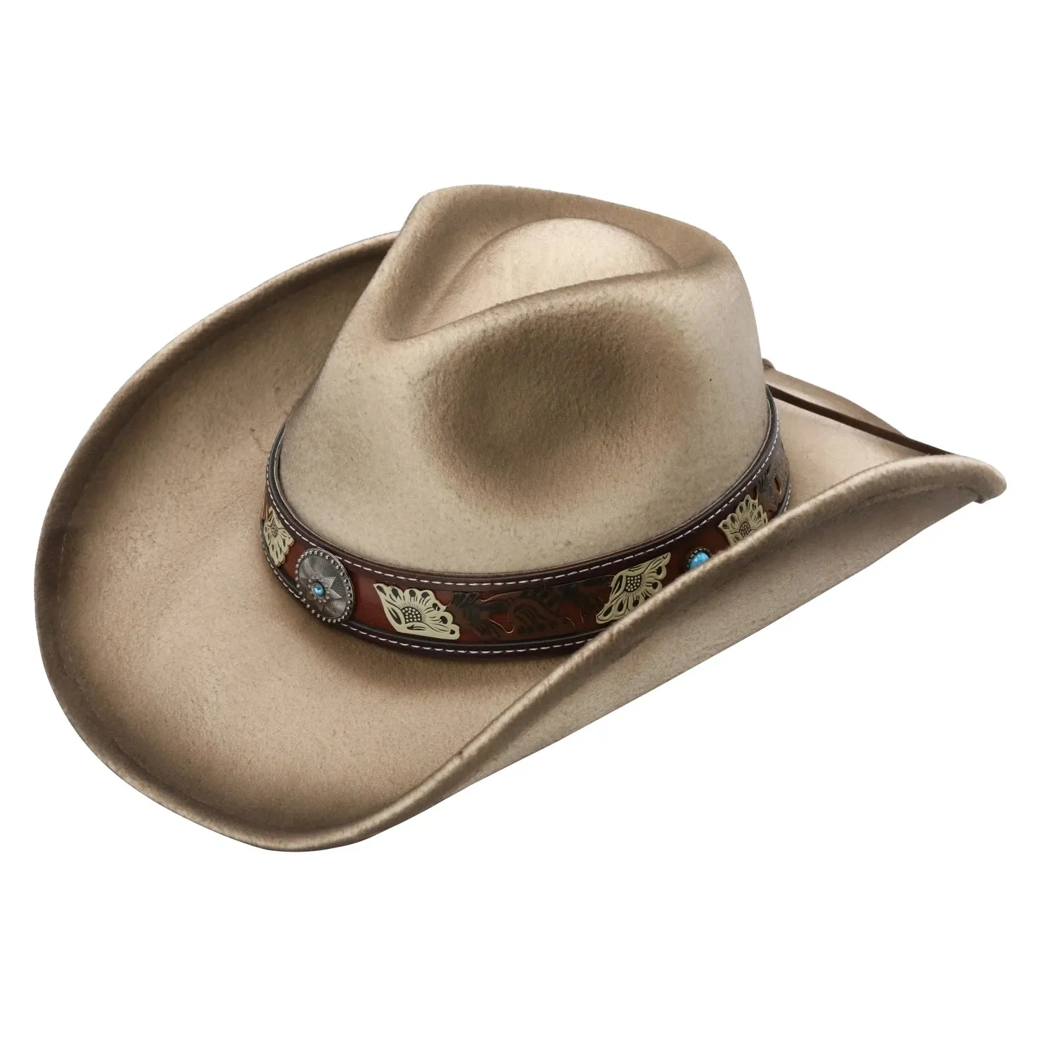 Peter Grimm Adriel - Vegan Felt Cowboy Hat sold by Hat Country