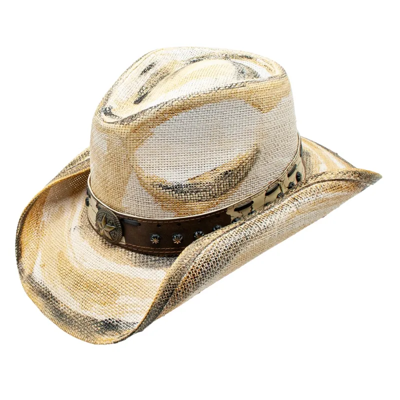 Peter Grimm Roadrunner - Straw Cowboy Hat sold by Hat Country