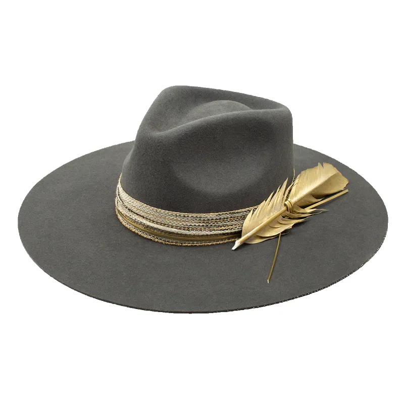 Charlie 1 Horse Smoke Ain't Clear - Wool Felt Cowgirl Hat sold by Hat Country