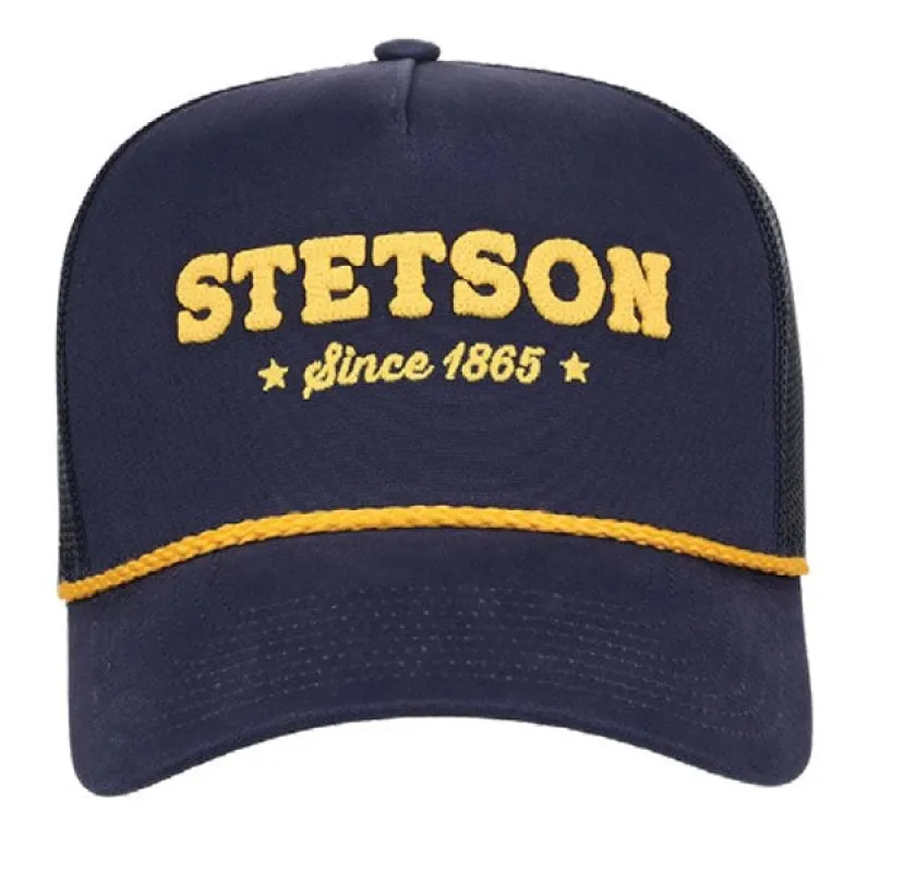 Stetson Since 1865 (Navy) - Trucker Cap sold by Hat Country
