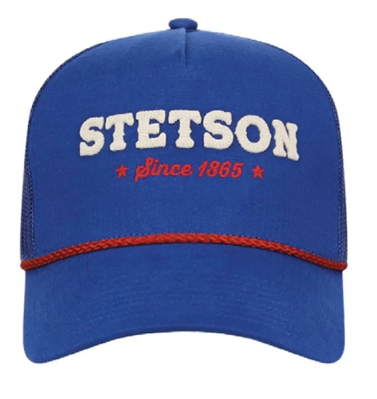 Stetson Since 1865 (Blue) - Trucker Cap sold by Hat Country