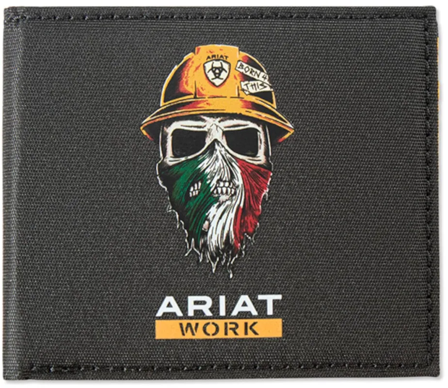 Ariat Born 4 This Mexico - Men's Bifold Wallet sold by Hat Country