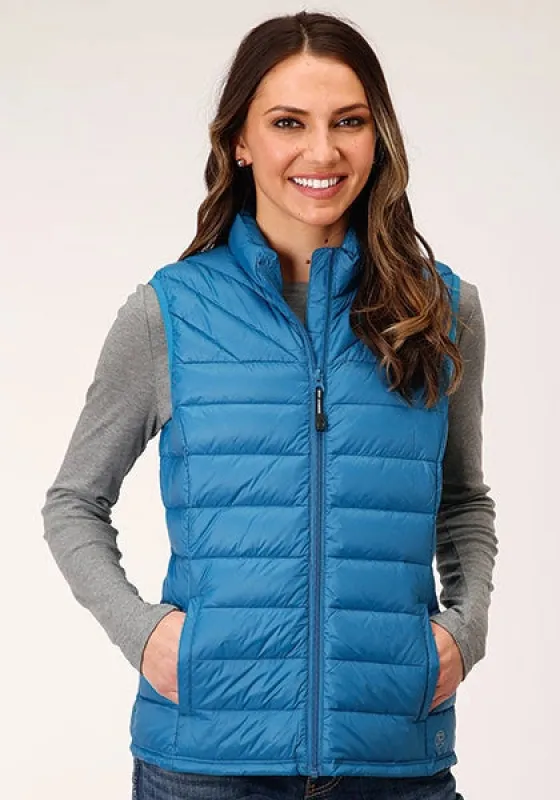 Roper 2165 Parachute (Blue) - Women's Nylon Vest sold by Hat Country