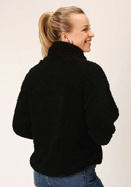 Roper 1817 Polar (Black) - Women's Fleece Pullover sold by Hat Country product image thumbnail 2