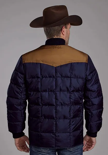 Roper 1473 Poly Filled (Brown/Navy) - Men's Jacket sold by Hat Country product image thumbnail 2