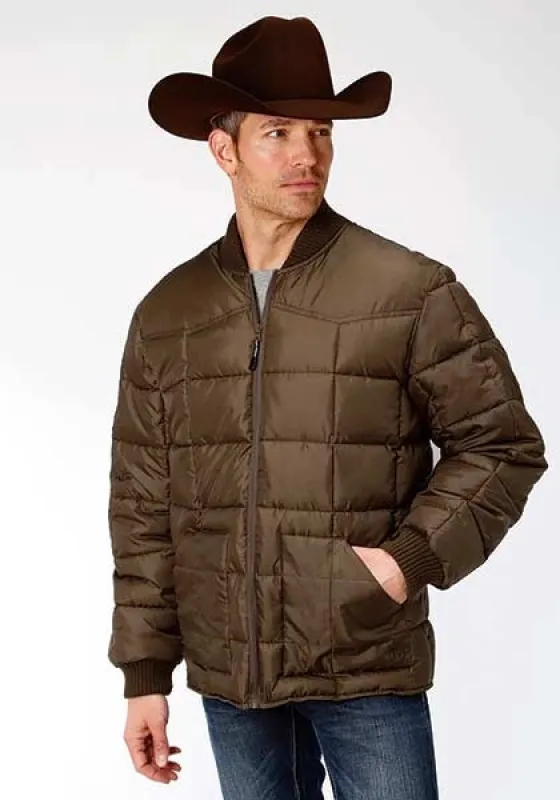 Roper 1473 Poly Filled (Brown) - Men's Jacket sold by Hat Country