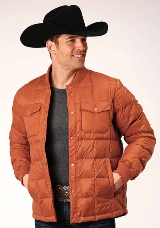 Roper 1304 Parachute (Orange) - Men's Nylon Jacket sold by Hat Country