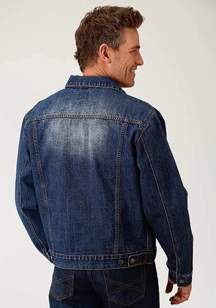 Roper Rangegear (Medium Wash) - Men's Denim Jacket sold by Hat Country product image thumbnail 2