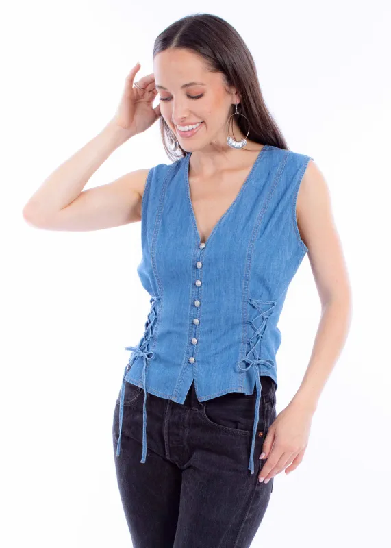 Scully Josie (HC921) – Women’s Vest sold by Hat Country