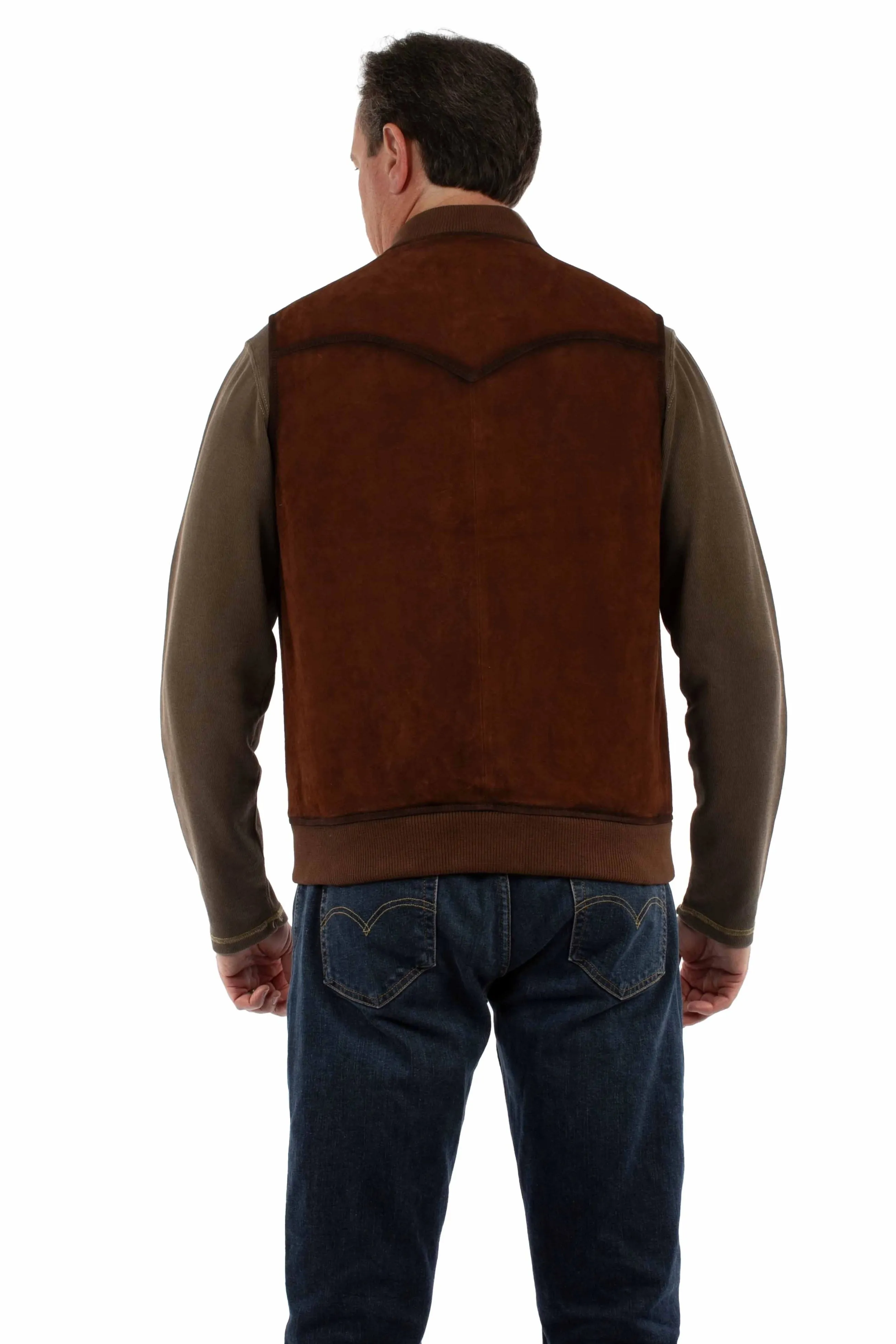 Scully Cheyenne (2117 Suede) – Men's Vest sold by Hat Country product image thumbnail 2