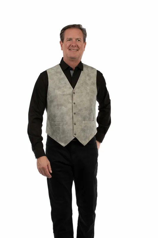 Scully Wade (2115 Leather) – Men's Vest sold by Hat Country