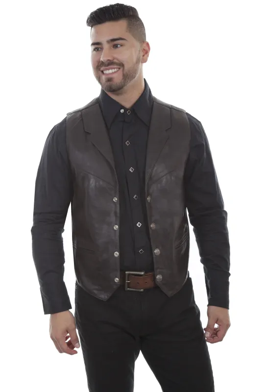 Scully Sheridan (509 Lambskin) – Men's Vest sold by Hat Country