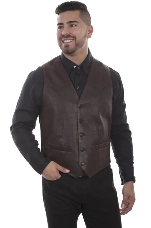 Scully Outrider (503 Calf Suede) – Men's Vest sold by Hat Country