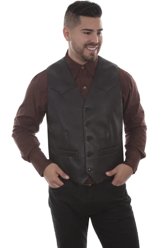 Scully Outrider (503 Lambskin) – Men's Vest made by Scully
