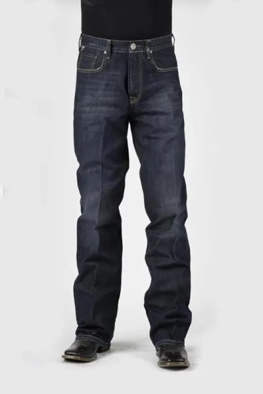 Stetson 1312 Fit Deconstructed (Dark Wash) - Men's Jeans sold by Hat Country