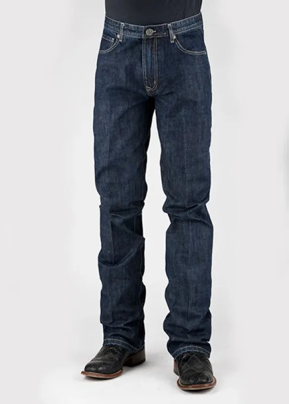 Stetson 1210 Straight Leg (Dark Wash) - Men's Jeans made by Stetson