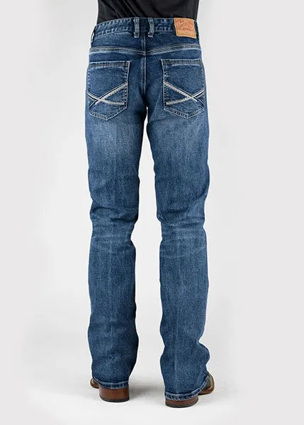 Stetson 1015 Rocker Stretch Fit (Medium Wash) - Men's Jeans sold by Hat Country product image thumbnail 2