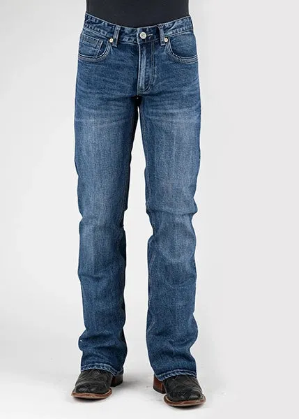 Stetson 1015 Rocker Stretch Fit (Medium Wash) - Men's Jeans sold by Hat Country product image thumbnail 3