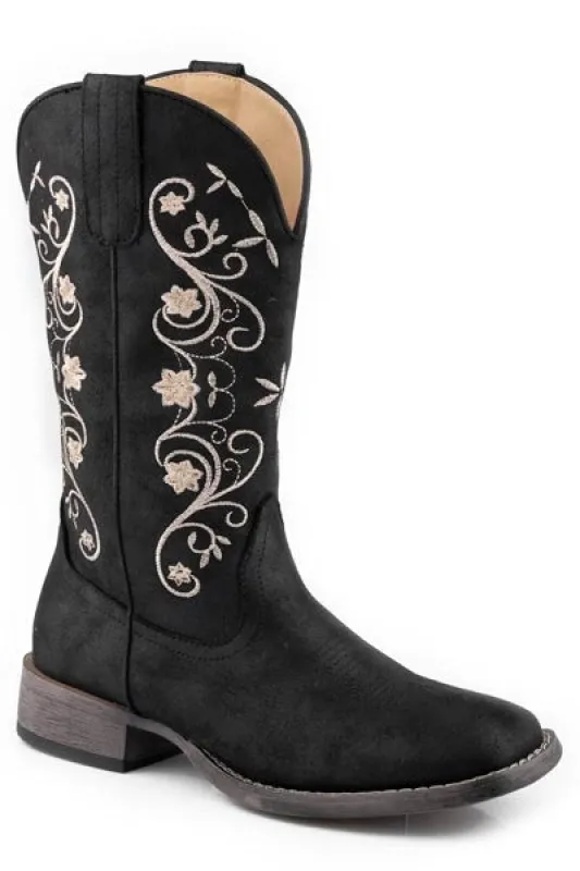 Roper Bailey (Black) - Women's Cowgirl Boot sold by Hat Country