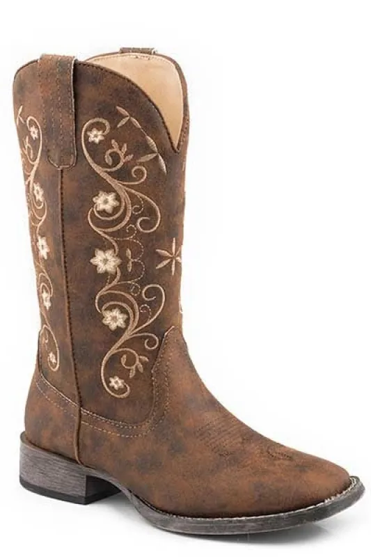 Roper Bailey (Brown) - Women's Cowgirl Boot sold by Hat Country