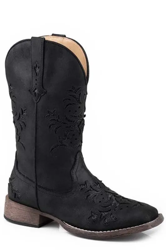 Roper Kennedy (Black) - Women's Cowgirl Boot sold by Hat Country
