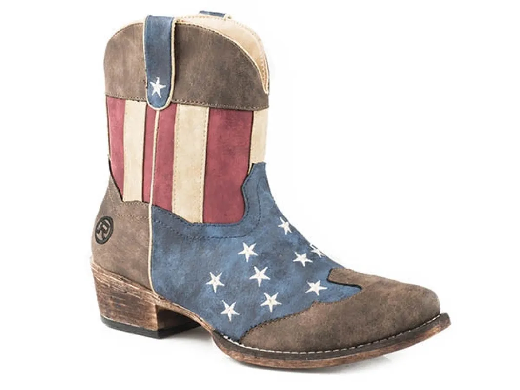 Roper FLOTUS (Brown) - Women's Cowgirl Boot sold by Hat Country