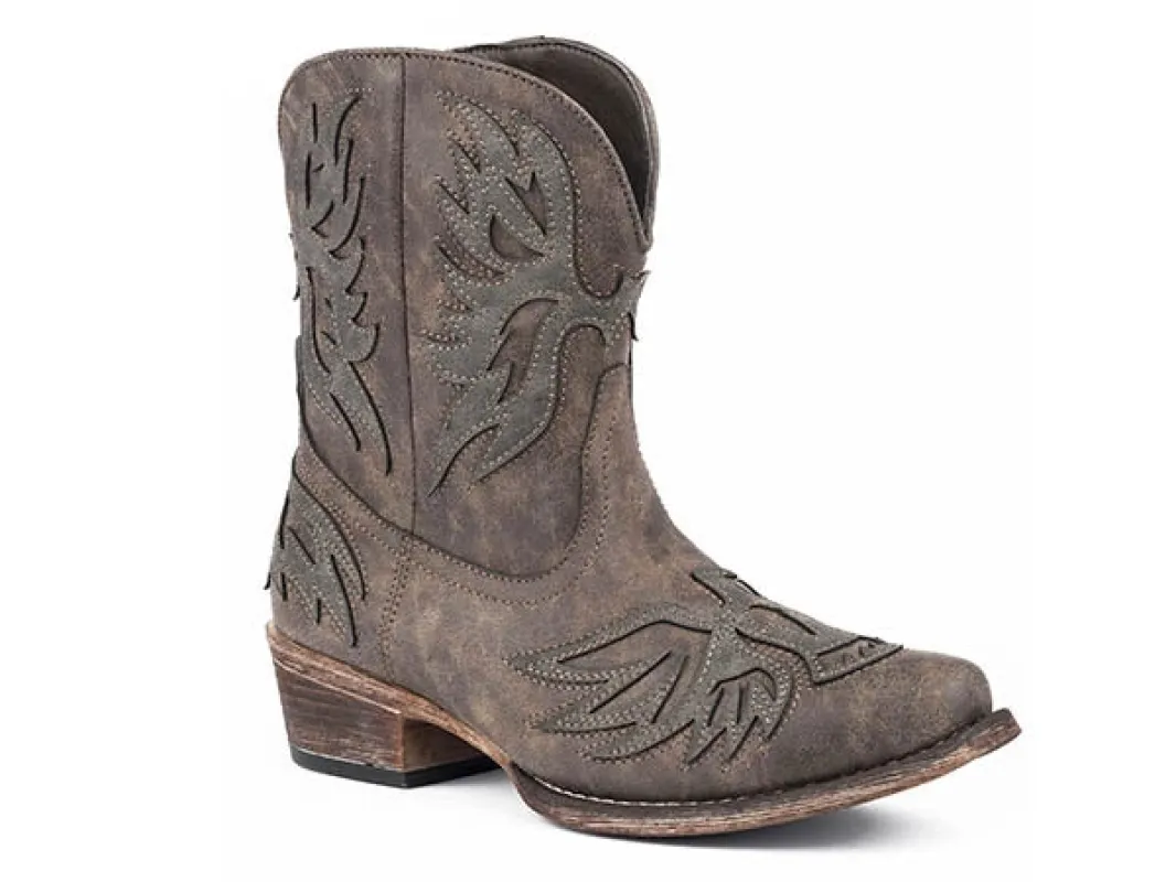 Roper Amelia (Brown) - Women's Cowgirl Boot sold by Hat Country