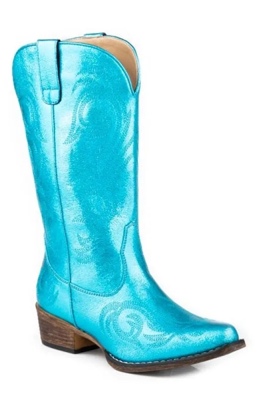 Roper Riley (Blue) - Women's Cowgirl Boot sold by Hat Country