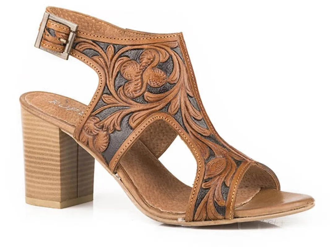 Roper Mika II (Tan) - Women's Sandals sold by Hat Country