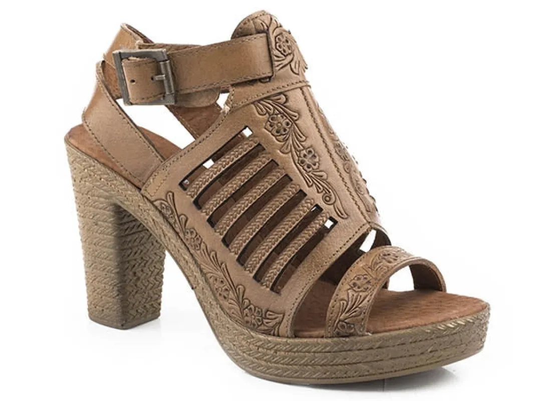Roper Mika III (Tan) - Women's Sandals made by Roper