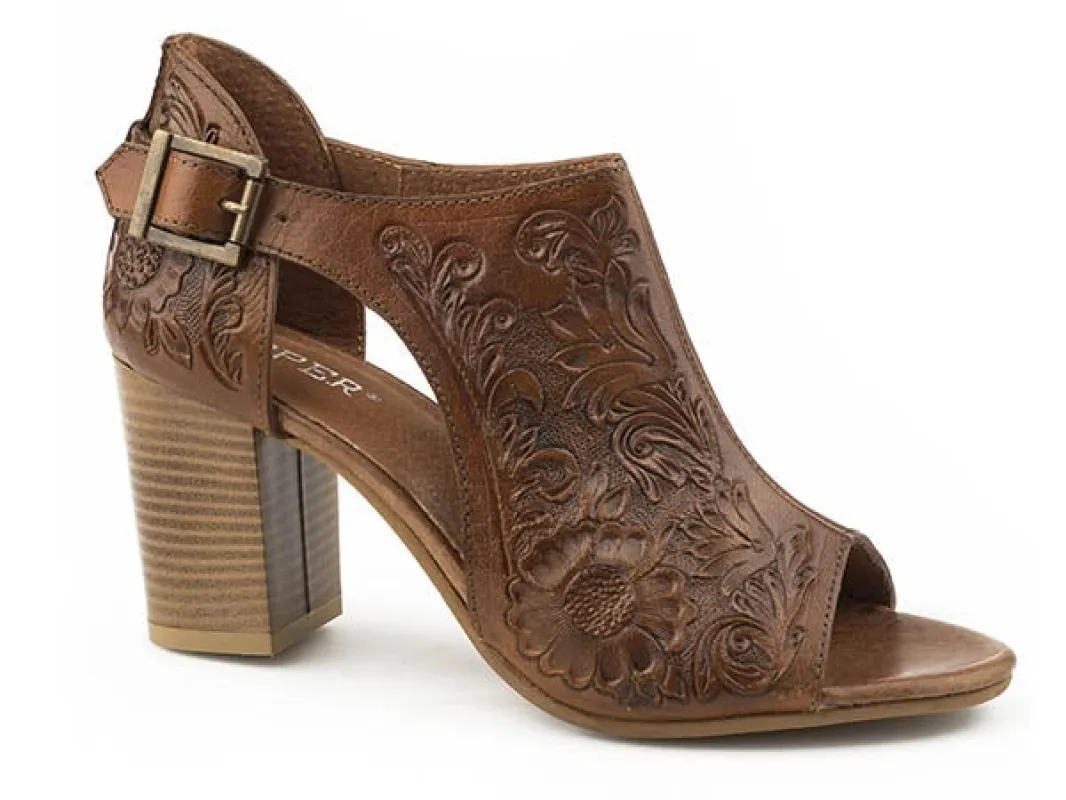 Roper Mika (Brown) - Women's Sandals sold by Hat Country