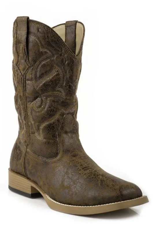 Roper Scout (Tan) - Men's Cowboy Boots sold by Hat Country