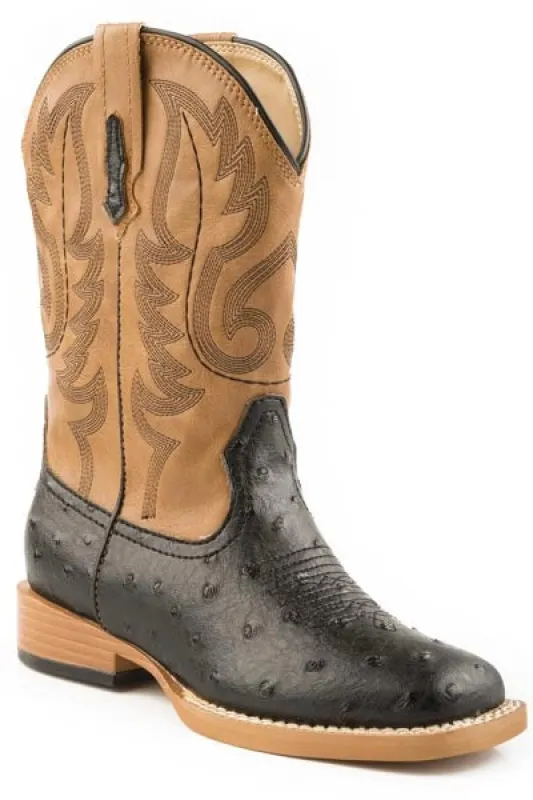 Roper Bumps (Tan) - Men's Cowboy Boots made by Roper