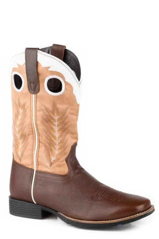 Roper James (Tan) - Men's Cowboy Boot sold by Hat Country