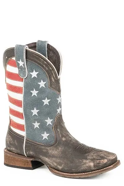 Roper America (Brown) - Men's Cowboy Boot sold by Hat Country