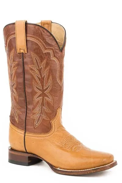 Stetson Jessica (Tan) - Women's Leather Cowgirl Boot sold by Hat Country