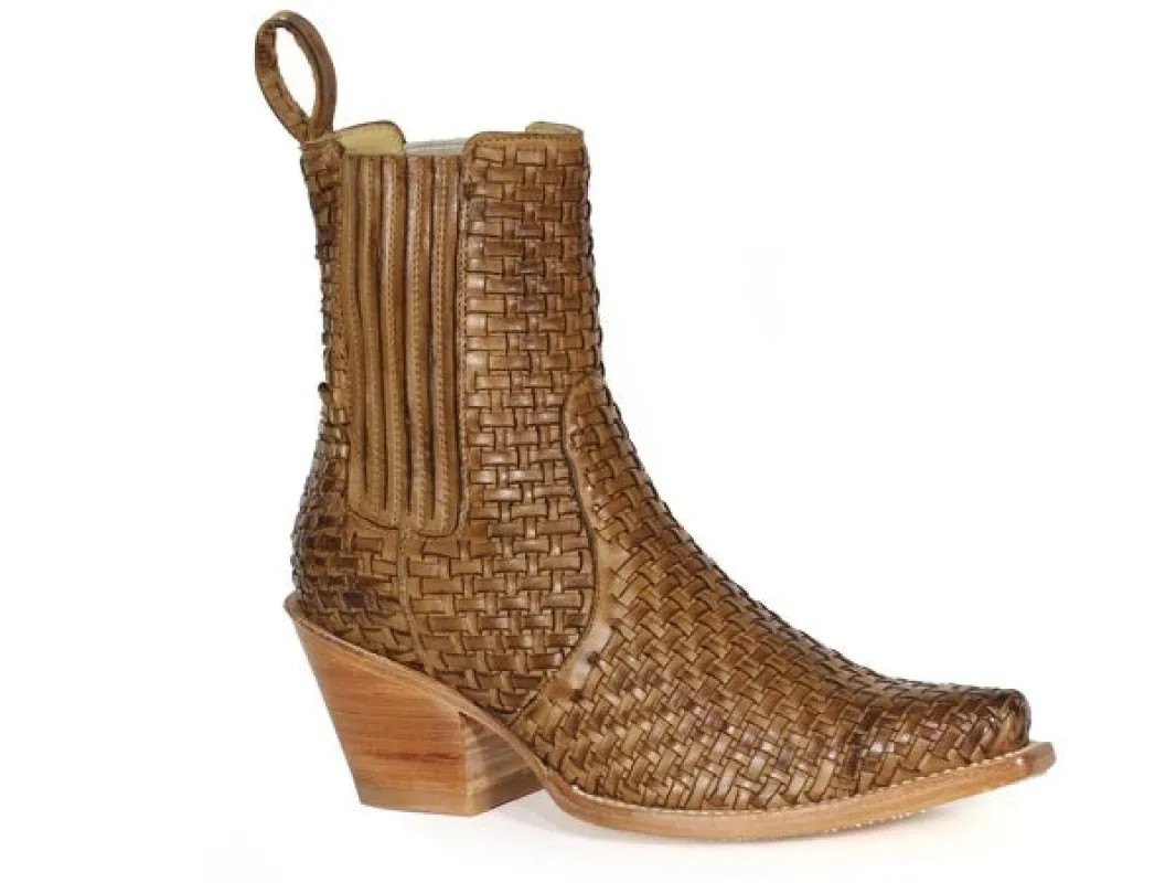 Stetson Abby (Brown) - Women's Leather Cowgirl Boot sold by Hat Country