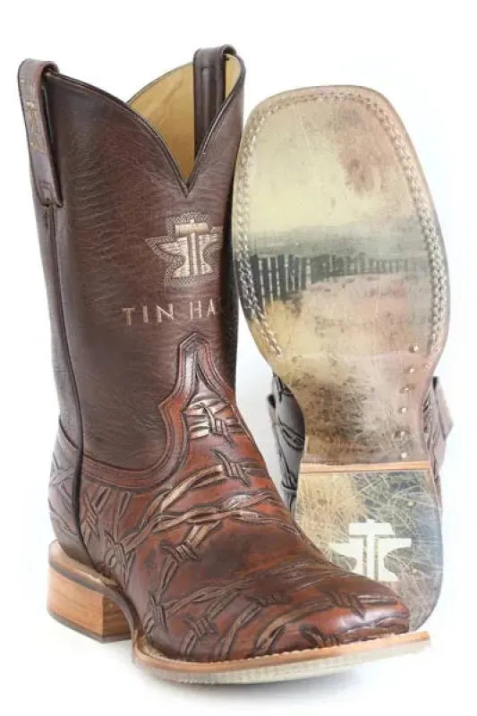 Tin Haul Sharp As Ever - Men's Leather Cowboy Boot sold by Hat Country