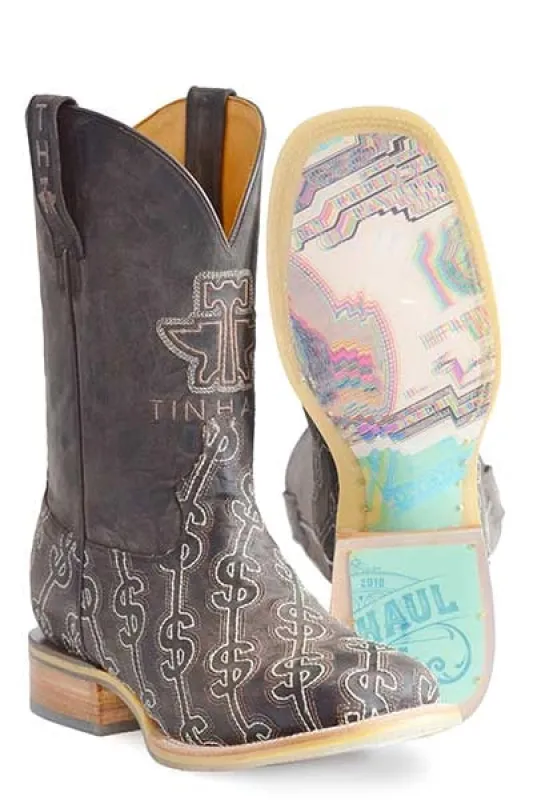 Tin Haul Show Me The Money - Men's Leather Cowboy Boot sold by Hat Country