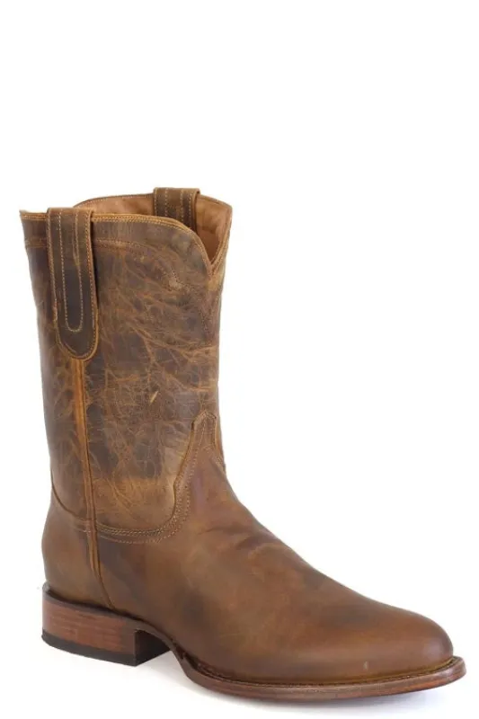 Stetson Cassidy (Tan) - Men's Cowboy Boot made by Stetson