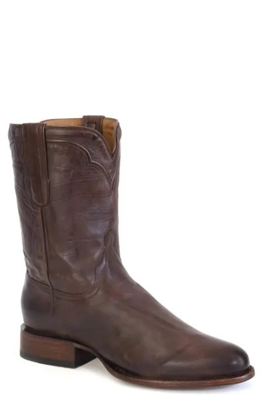 Stetson Cassidy (Brown) - Men's Cowboy Boot made by Stetson