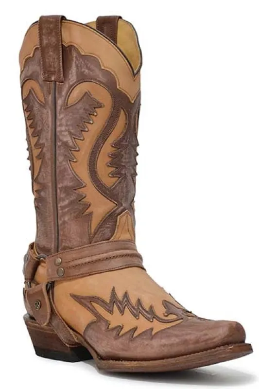 Stetson Outlaw (Tan) - Men's Cowboy Boot sold by Hat Country