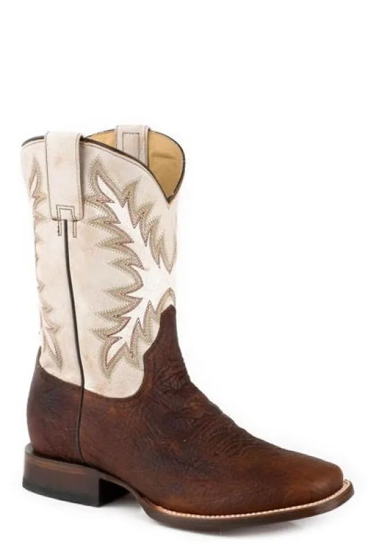 Stetson Cole (White) - Men's Cowboy Boot sold by Hat Country