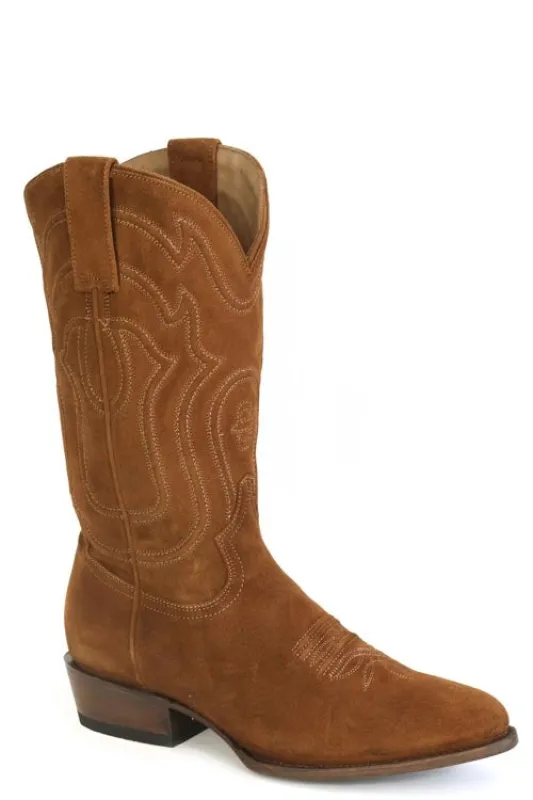 Stetson James (Brown) - Men's Cowboy Boot sold by Hat Country