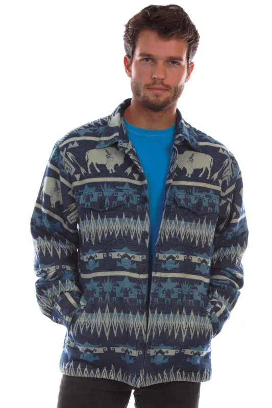 Scully Buffalo Run - Men's Western Flannel Shirt Jacket sold by Hat Country