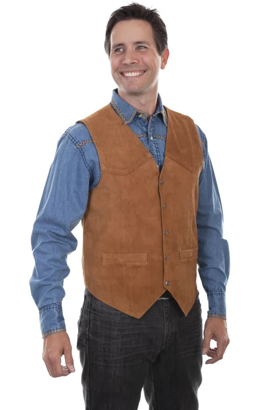 Scully Open Range (507 Suede Leather) – Men's Vest sold by Hat Country