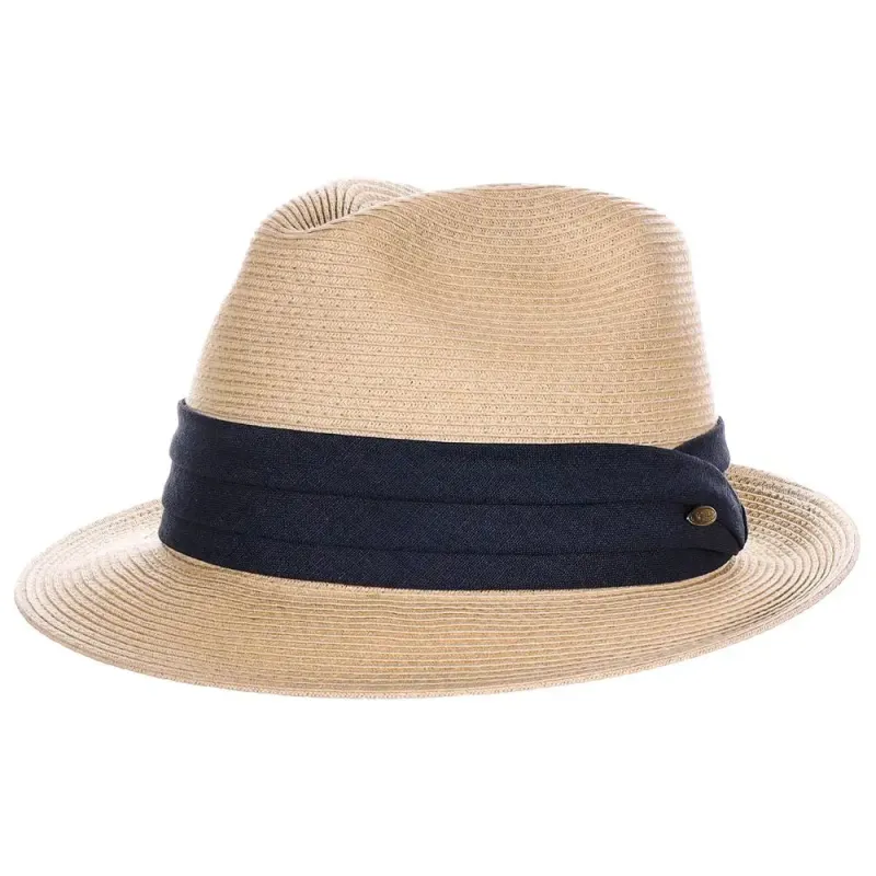 Scala Oasis - Straw Fedora Hat sold by Hat Country