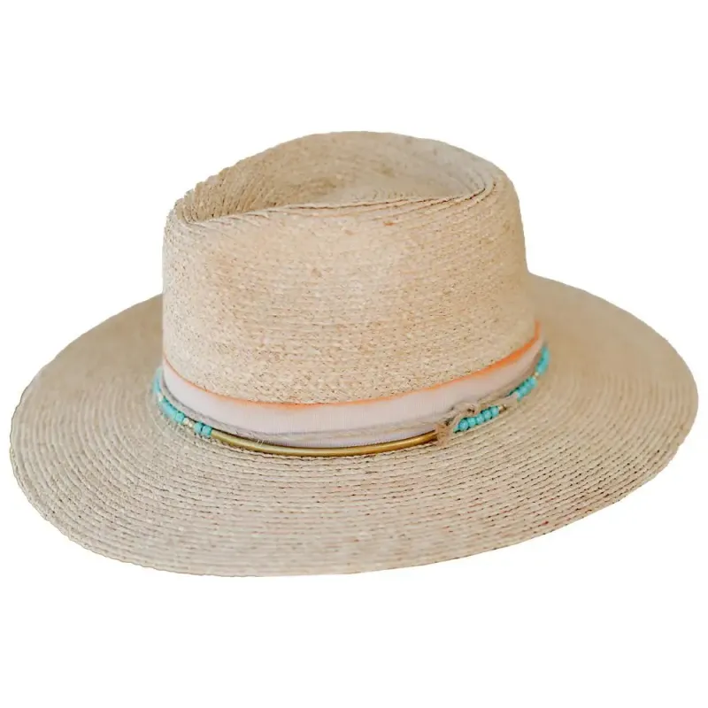 Scala Constance - Women's Straw Wide Brim Fedora Hat sold by Hat Country